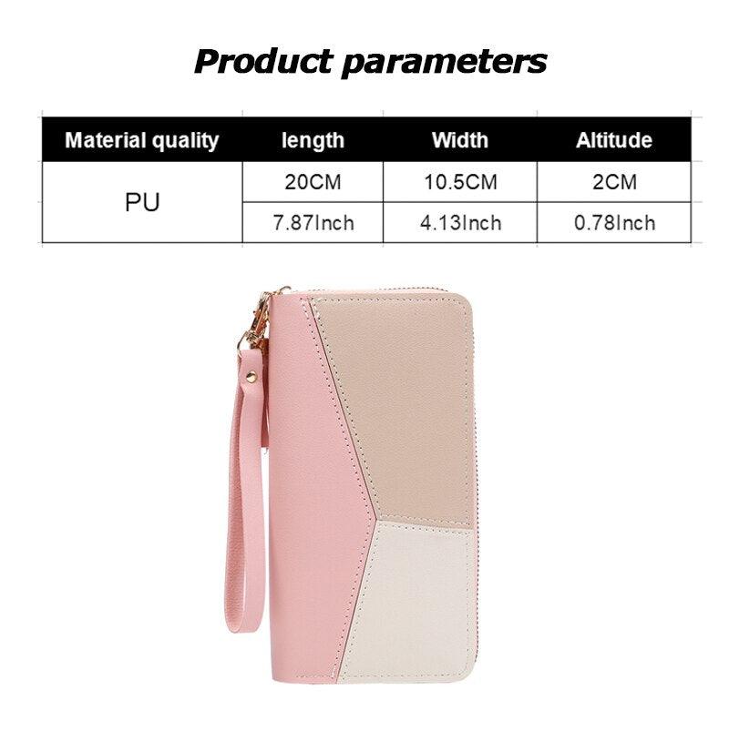 Women’s Genuine Leather Wallet – Modern Slim