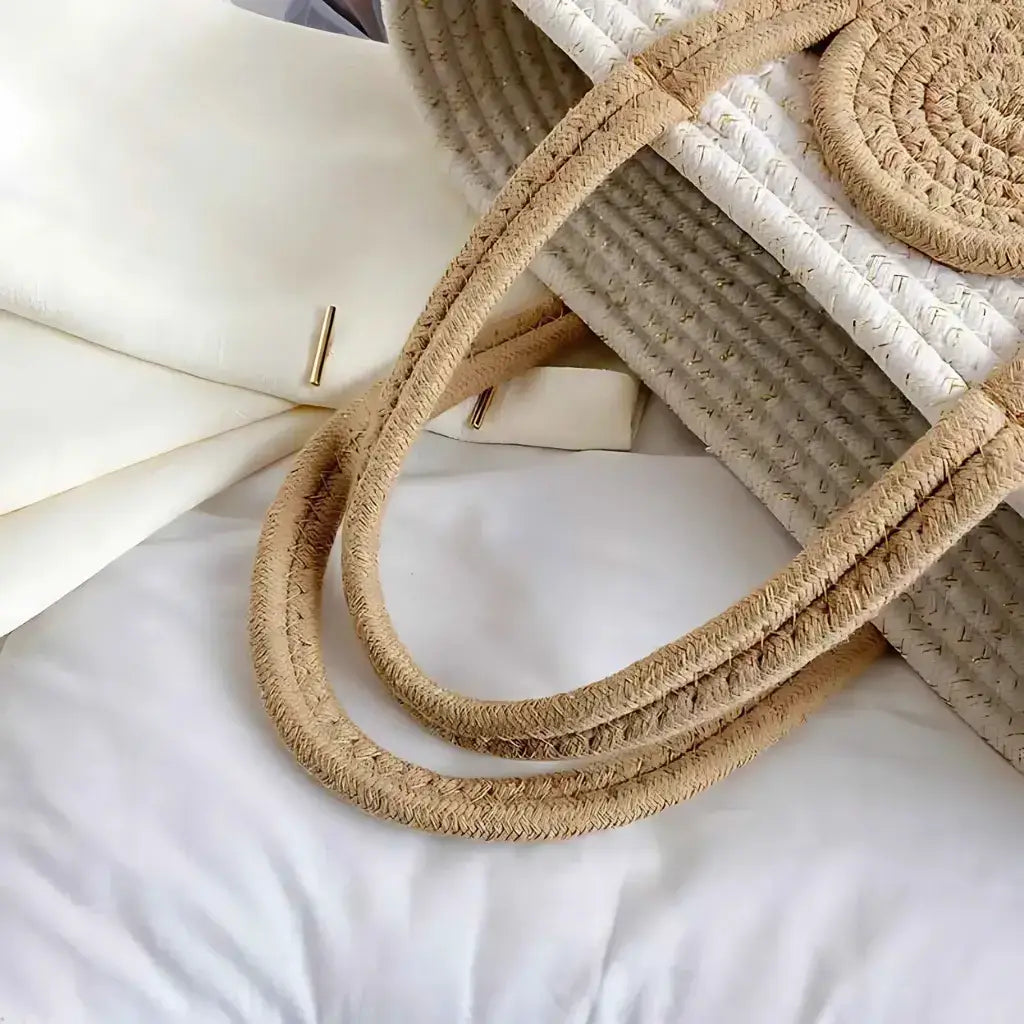 Paris Straw Tote