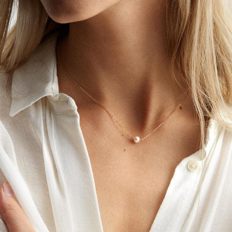 Necklace Zirconia Love Sky & Water