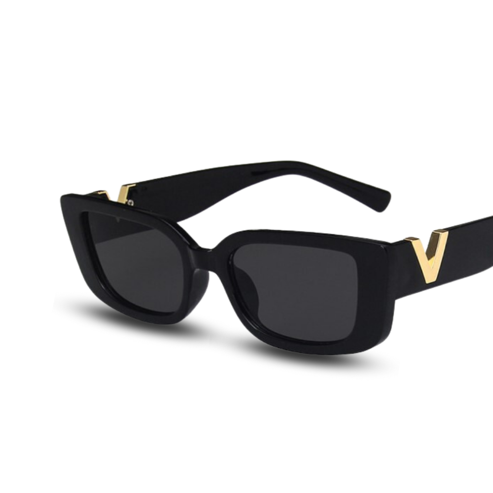 Retro Vintage Rectangular Sunglasses