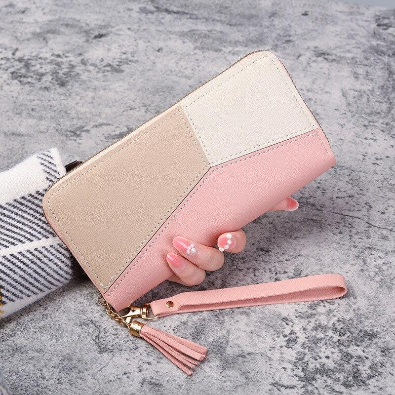 Women’s Genuine Leather Wallet – Modern Slim