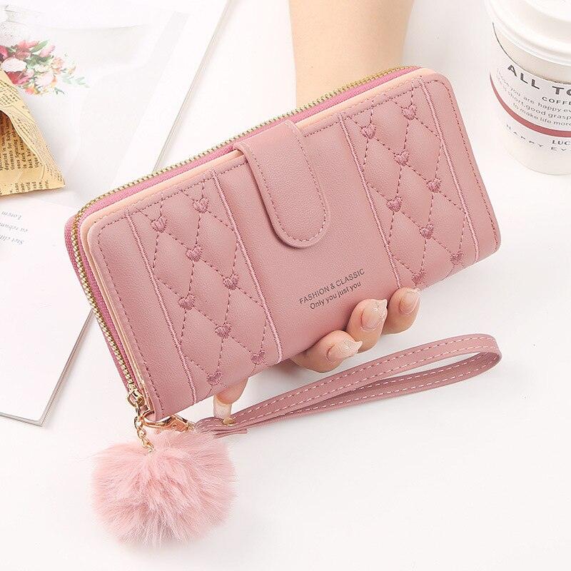 Women’s Long Genuine Leather Wallet – Longy