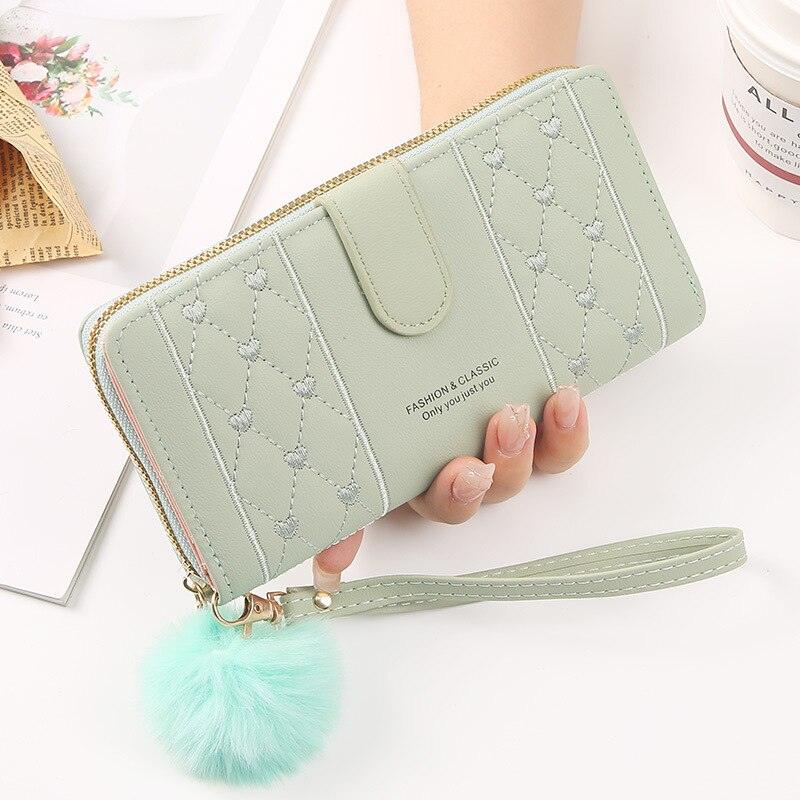 Women’s Long Genuine Leather Wallet – Longy
