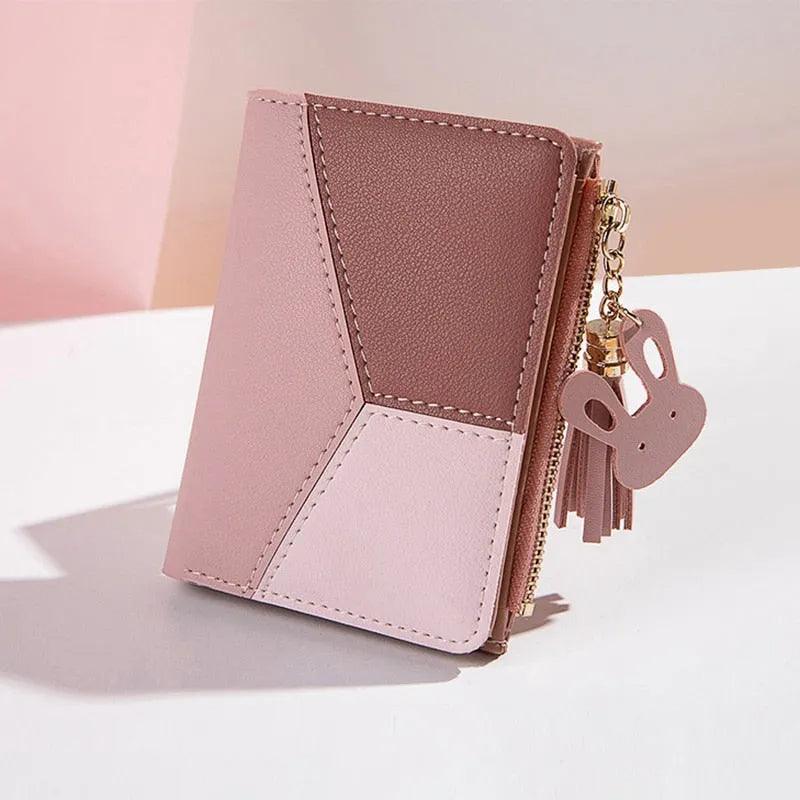 Women’s Genuine Leather Embroidered Wallet – Puffer Lilie