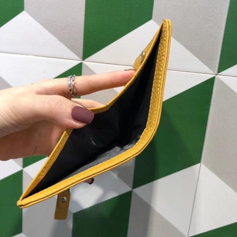 Women's Genuine Leather Compact Wallet Roseli