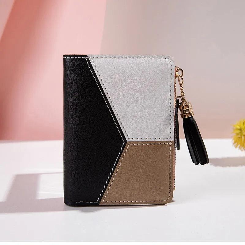 Women’s Genuine Leather Embroidered Wallet – Puffer Lilie