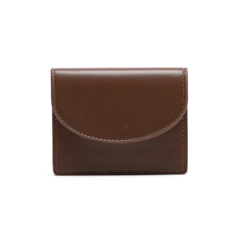 Women's Genuine Leather Compact Wallet