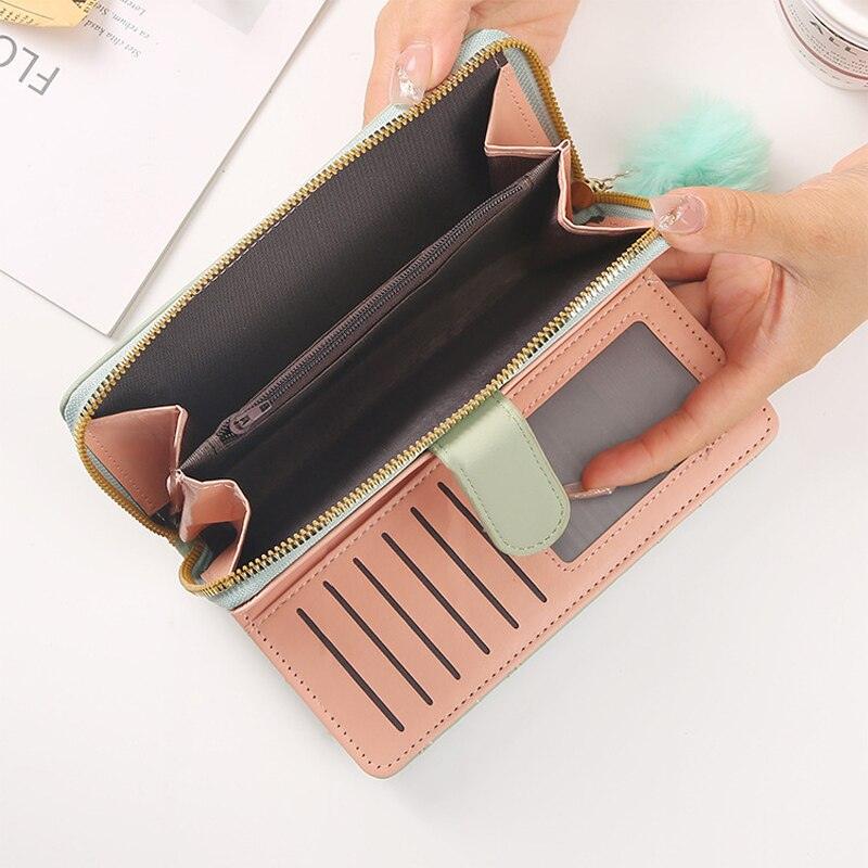 Women’s Long Genuine Leather Wallet – Longy