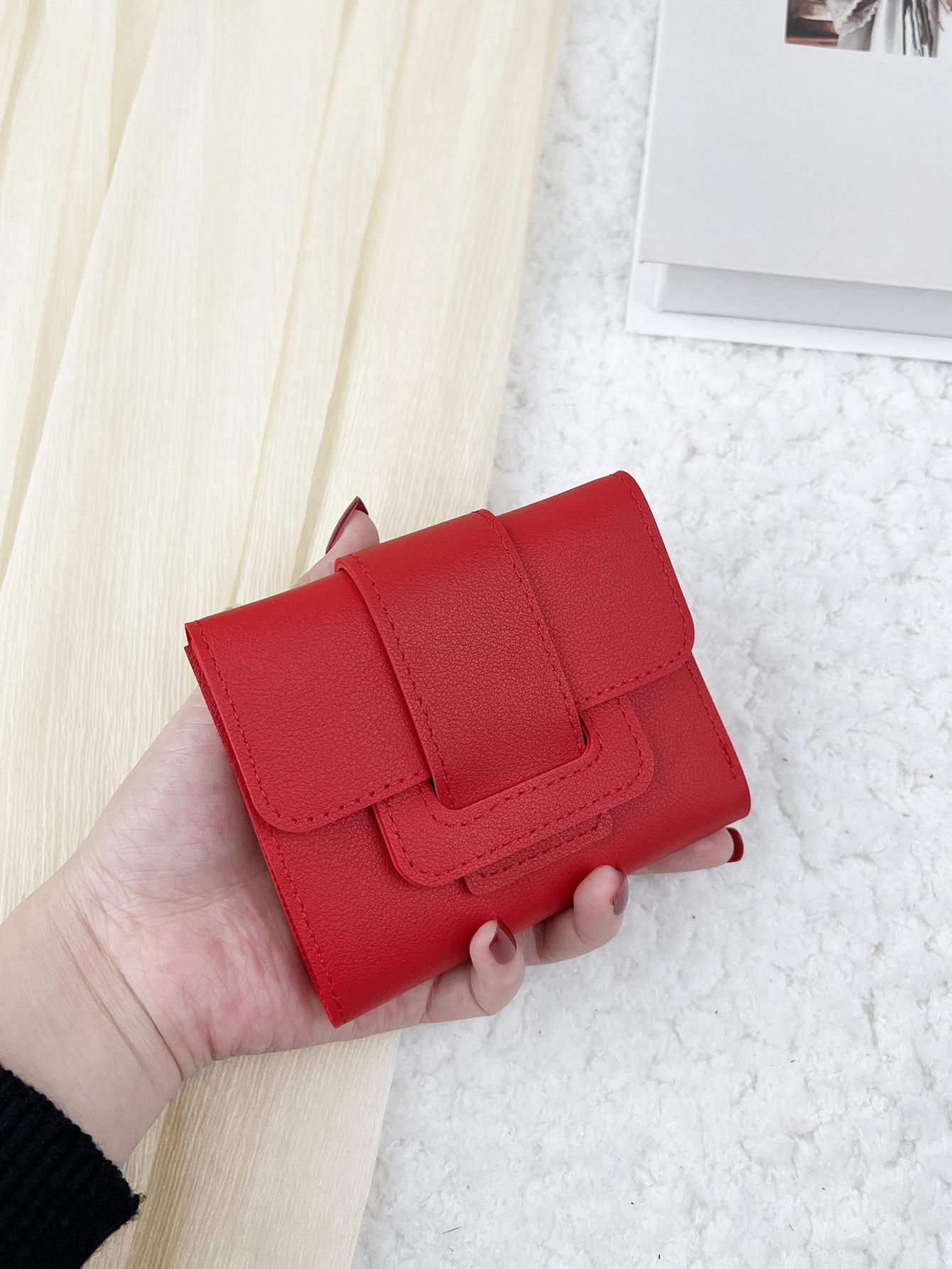 Textured Tri-fold Wallet - Sophistica
